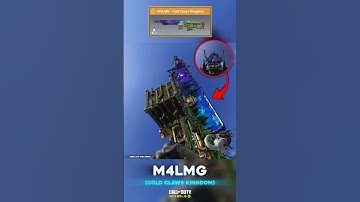 Minecraft In CODM💚 NEW Legendary M4LMG - Cold Claws Kingdom🐱