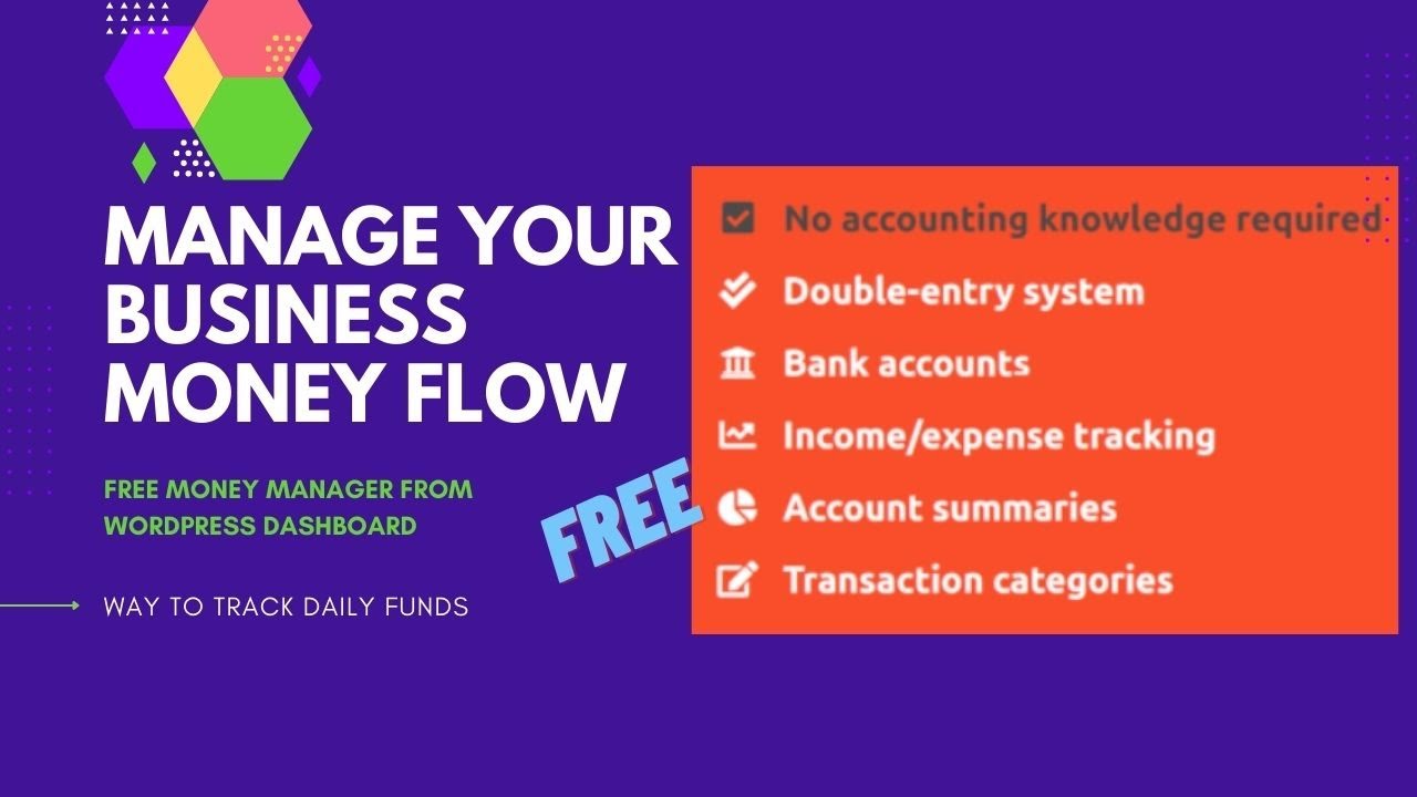 FREE Money Manager To Maintain Daily Fund Flows Manage Your Income