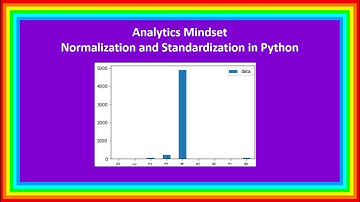 Normalization and Standardization with Python