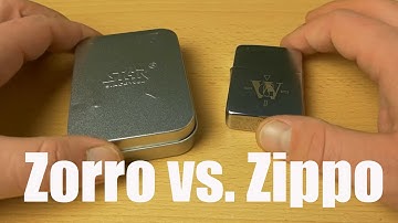 Zorro 912 Lighter! So good it makes Zippo feel cheap!! (2 year update video in the description!!)