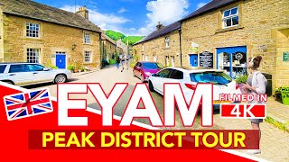 EYAM | Walking tour of the Eyam Plague Village Derbyshire, England | Peak District UK
