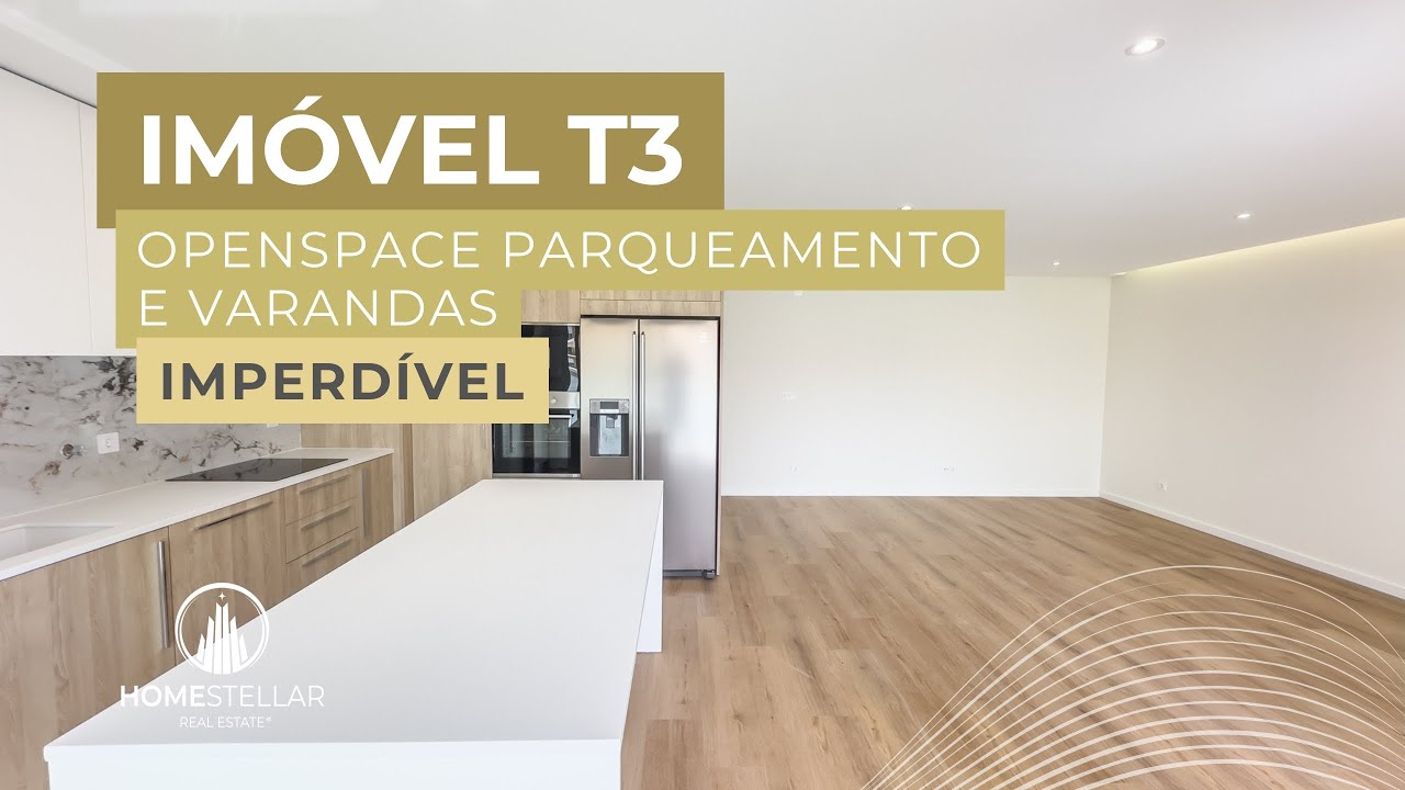 :: Imóvel T3 no Montijo – Open Space, Parqueamento e Varandas ::