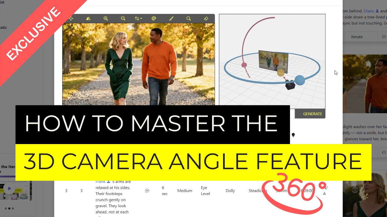 New 3D Camera Angle Feature in Storyboarder.ai – Generate Consistent Shots From Any Perspective