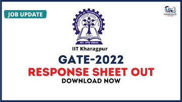 GATE-2022 Response Sheet Released | Download Now | All Detail by @MerewaleNotes #gate22