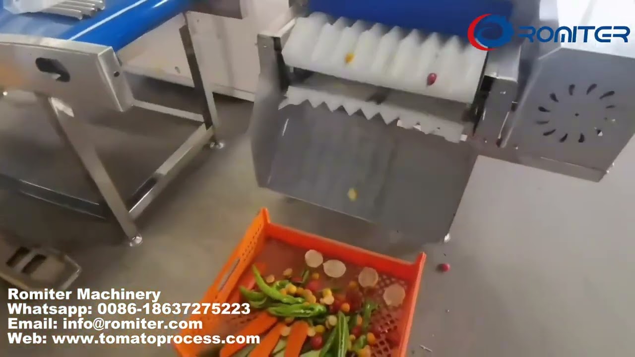 High Speed Cherry Tomato Half Dividing Cutting Machine