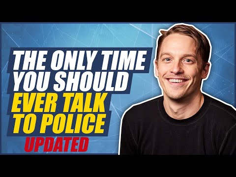 The One Time You Should Talk to Police!!!