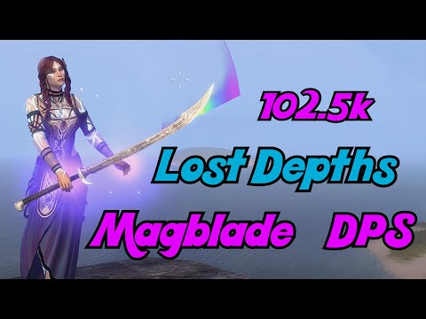 ESO► Magblade DPS 102.5k Lost Depths