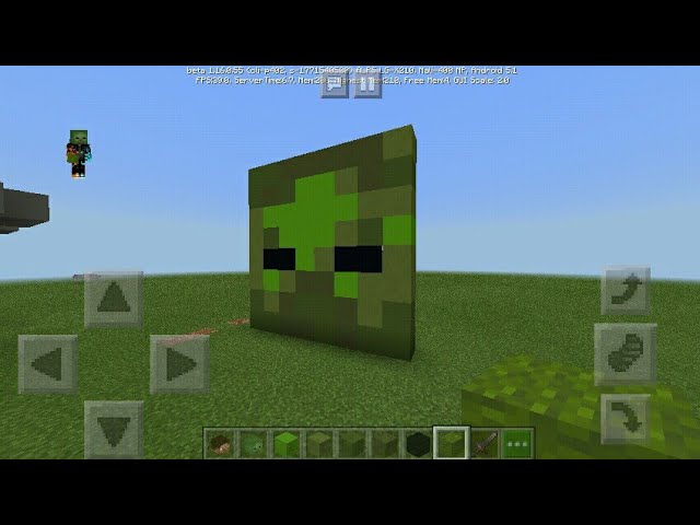 Cabeca De Zumbi Minecraft Pixel Art