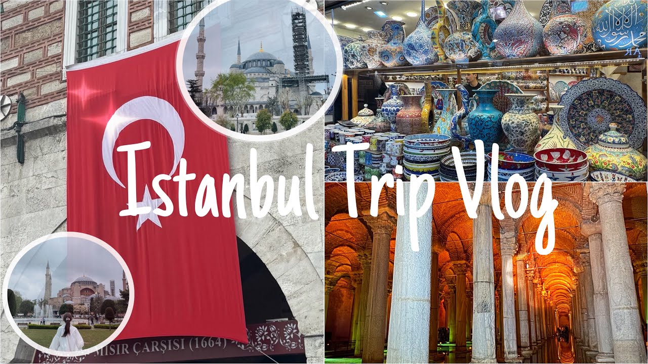 【Vlog】  エジプト・トルコ🇪🇬🇹🇷 アヤソフィア・地下宮殿…etc満喫🌟~イスタンブール編~ Egypt & Turkey Trip Vlog✈️