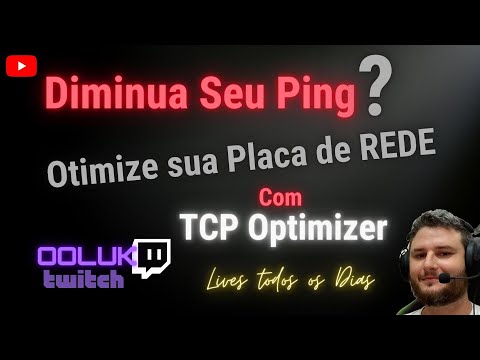 DIMINUA SEU PING NO  "WARZONE" E MELHORE SEU DESEMPENHO TCP OPTIMIZER "SEGURO" | AGORA TWITCH/ OOLUK