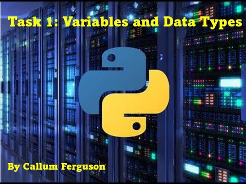 Python Basics – Variables & Data Types Explained - YouTube