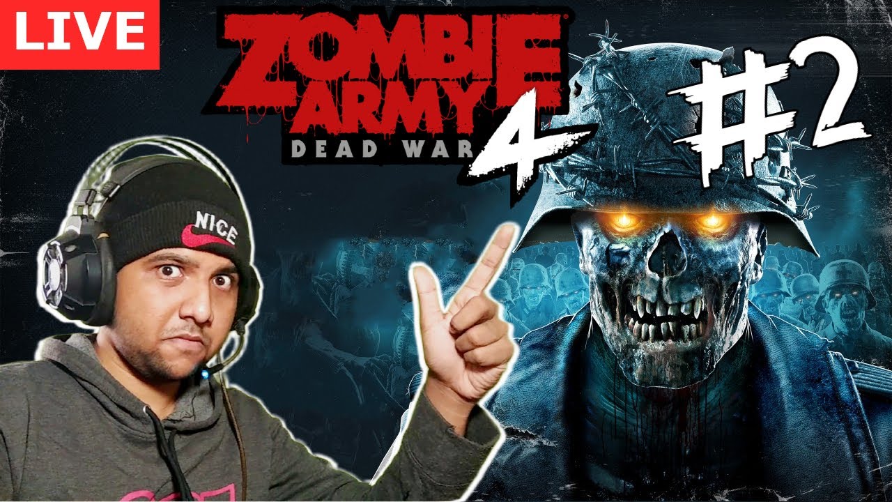 🔴 Live Zombie Army 4 Dead War Walkthrough Gameplay Part 2 | Zombie Army 4 Dead War Full Game 
