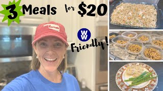CHEAP, HEALTHY DINNERS // 3 WW MEALS ON A BUDGET // FAMILY FRIENDLY // WEIGHT WATCHERS