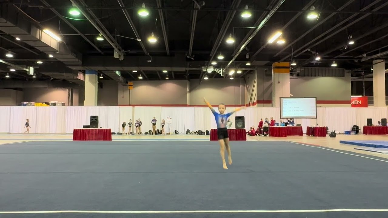 First place floor routine 🥇 Level 4