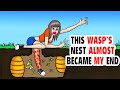 I Fell through the Ground to the Wasps | My Animated Story