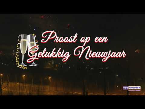 Drone beelden Jaarwisseling 2020 - 2021 van uit Woerden 4K
