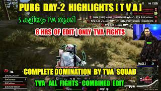  ONLY TVA FIGHTS | DAY 2 PUBG TOURNAMENT | Eagle Gaming