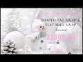 CHRISTMAS | WINTER THEMED SHAPED TAG SWAP &amp; FLAT MAIL SWAP | REVEAL | GROUP 1 &amp; 5