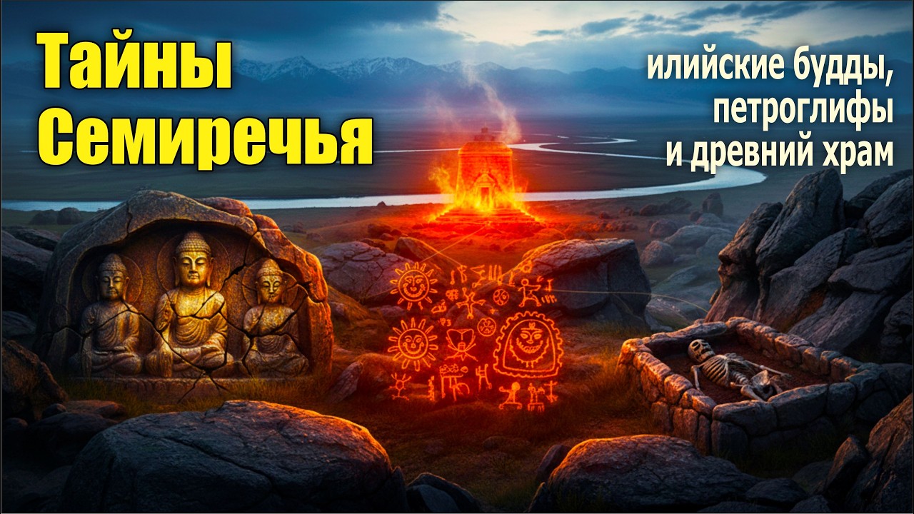 Тайны Семиречья: илийские будды, петроглифы и древний храм