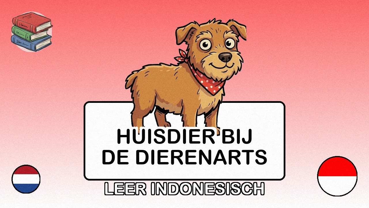 🇳🇱→🇮🇩 Leer Indonesisch - Je huisdier naar de dierenarts brengen