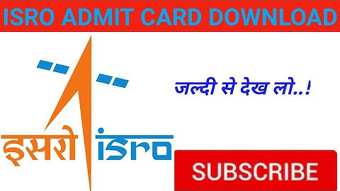 VSSC ADMIT CARD DAWNLOD||Isro admit card 2020||Vssc Isro admit|| vssc ISRO ADMIT CARD DOWNLOA