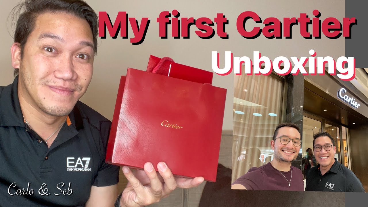 My FIRST Cartier | Carlo&Seb