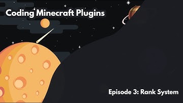 How to make a Minecraft Plugin | Ep 3: Configs and Data Saving (Rank System)