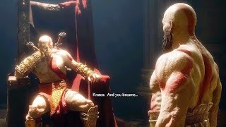 Kratos rencontre le jeune Kratos - God Of War Ragnarok VALHALLA DLC