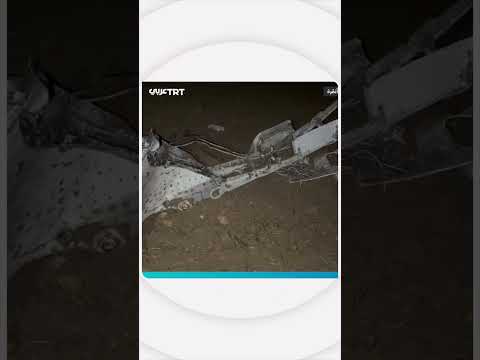 لحظة سقوط طائرة قائد الجيش الليبي