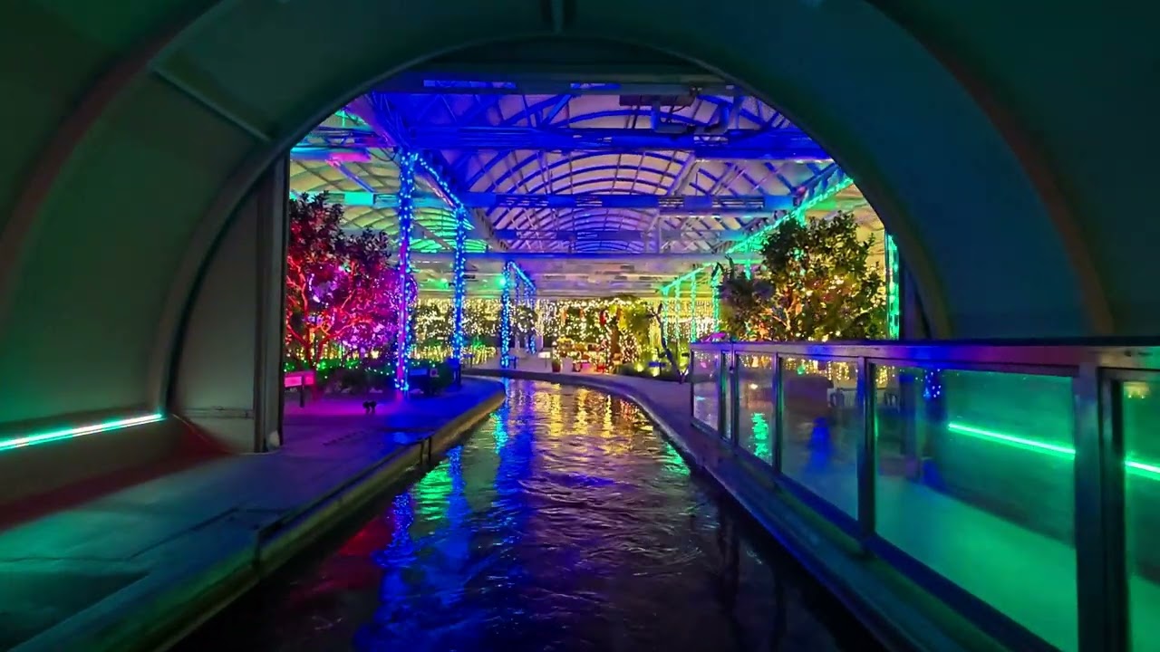 RideAlong Videos - Living With The Land Glimmering Greenhouses ride through at EPCOT The Land