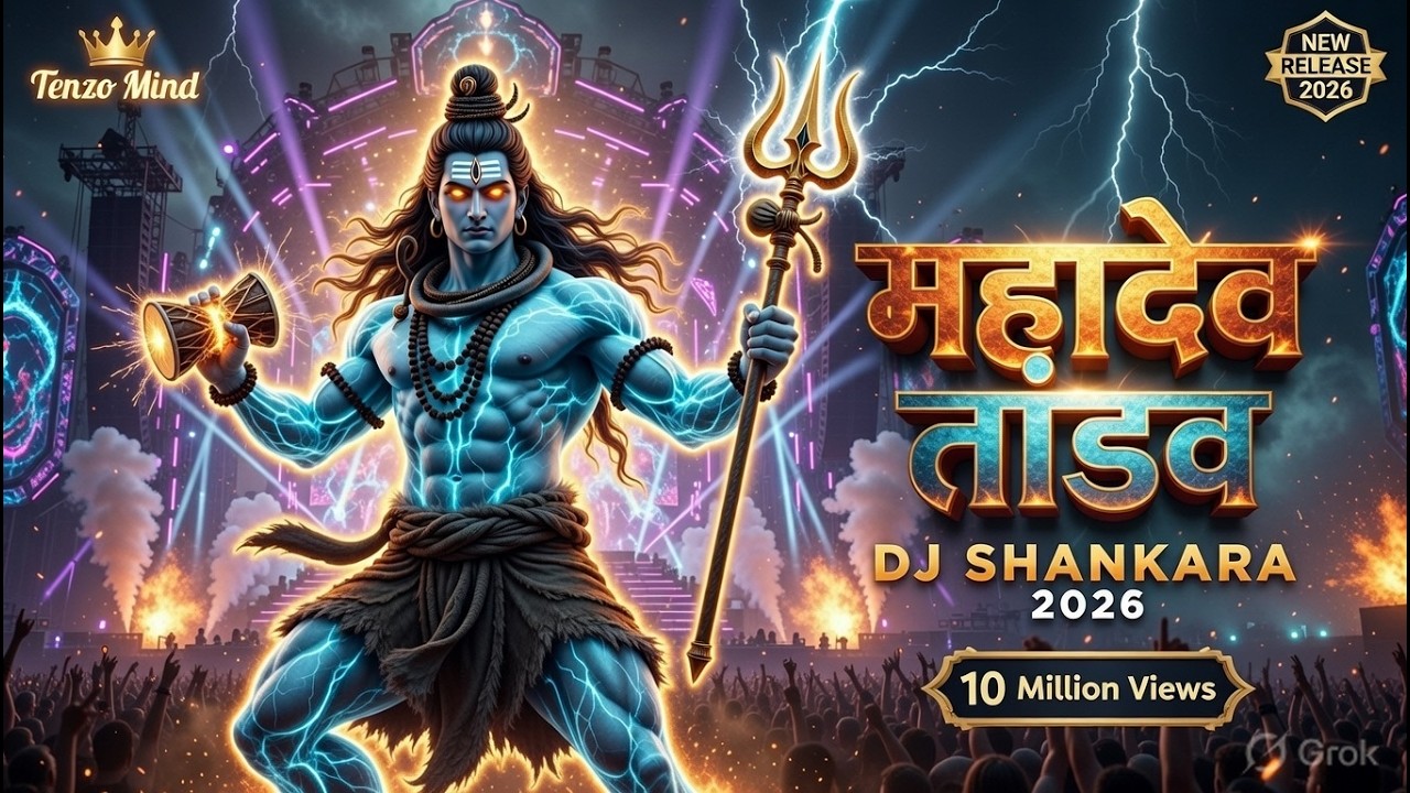 MAHADEV KA TANDAV 🔱 | DJ Shiv Shakti Dance 2026 | Shiva Parvati Divine Tandav | EDM Bhajan Remix