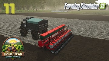 Beating the Rain! All Fields Planted Just in Time (Yr 2/Mar-Apr) | FS25 Homestead Survival EP 11