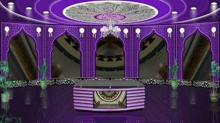 Islamic Virtual Studio Background, Virtual tv Set Studio #Bsmotion