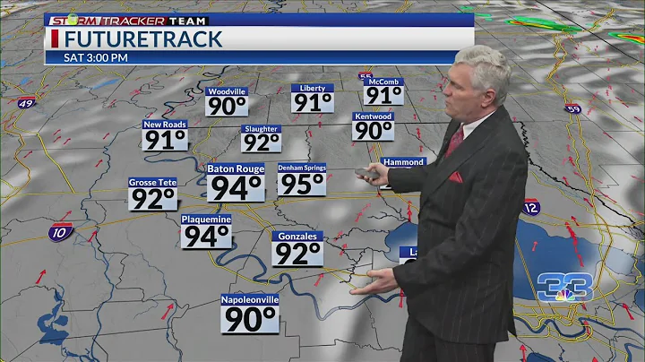 Weather Forecast for Baton Rouge – 5/24/24: Heat and Humidity is in the Forecast.