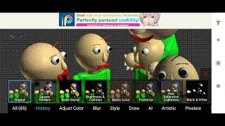 how to dither with only Ibis paint! (for baldi fans like me) idea made by me