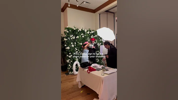 this is your sign to have a photo booth at your wedding #photobooth #wedding #weddingtips #brides