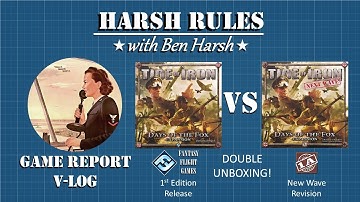 Game Report - Tide of Iron Days of the Fox Unboxing