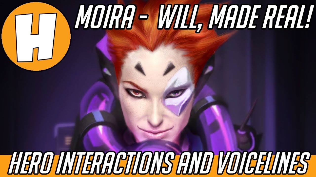 Overwatch Moira Interactions Voice Lines And Lore Will Made
