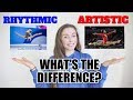 THE DIFFERENCE BETWEEN RHYTHMIC AND ARTISTIC GYMNASTICS EXPLAINED