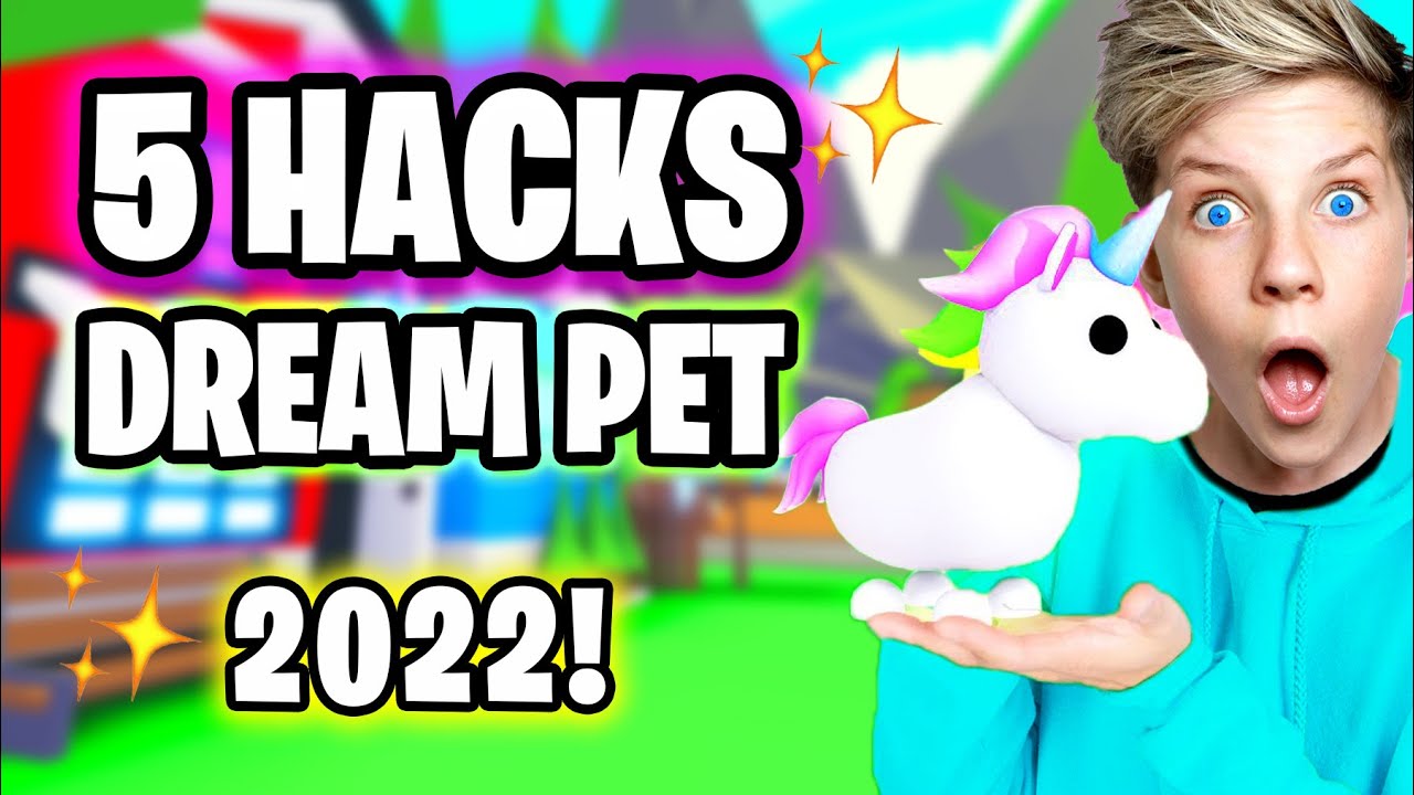 5 HACKS To Get Your DREAM PET For FREE in Roblox Adopt Me! 