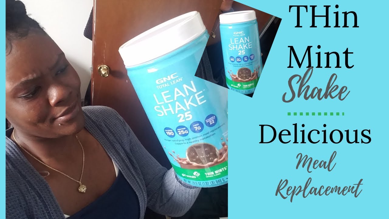 Lean Shake have a new flavor ?!! Thin Mint OMG