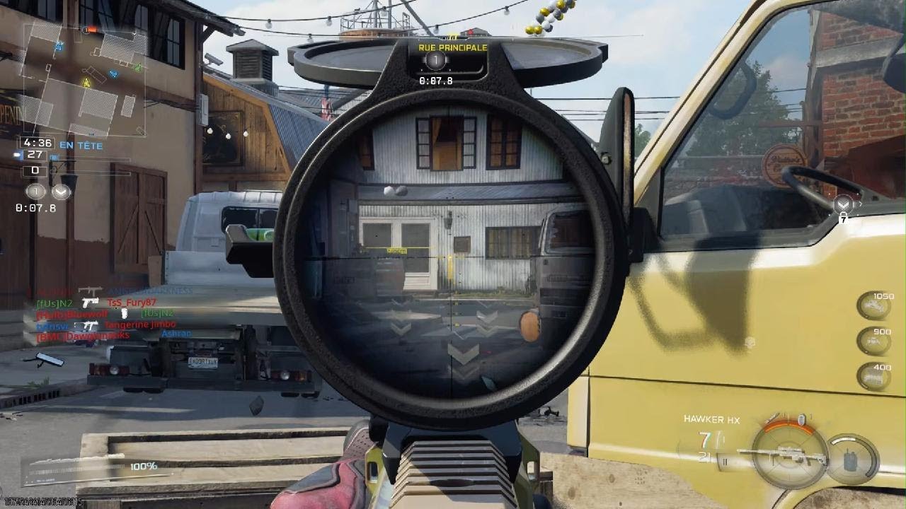 Game au snipe point stratégique BO7