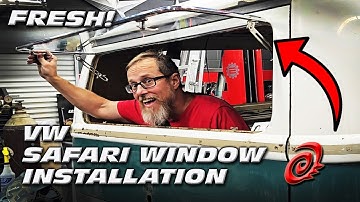 EPS 46-VW SAFARI WINDOW INSTALL-1969 VW BUS RESTORATION & CUSTOMIZATION