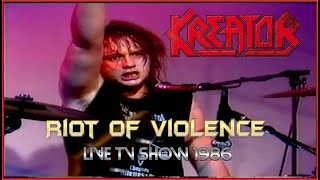 Kreator – Riot Of Violence (Live at Heavy Metal Battle TV Show 1986) | Remastered