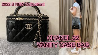 Chanel 22S Vanity with Top Handle Luxury Bags  Wallets on Carousell