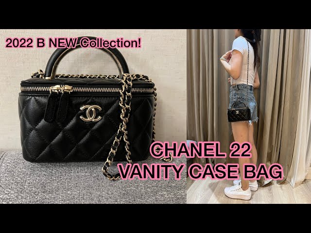 Chanel 22 HEART BAG in PURPLE ❤️2022! Unboxing, modshots and what fits! 