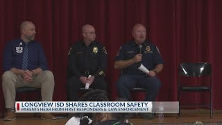 Longview ISD community gathers for school safety night