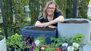 Edimental Patio Containers! 🌸🌱💕