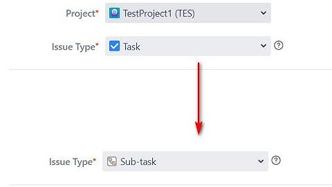 JIRA Tasks and Sub tasks