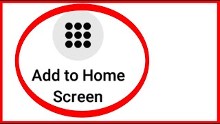 Create Facebook Group Shortcut Icon || Add to Home Screen in android